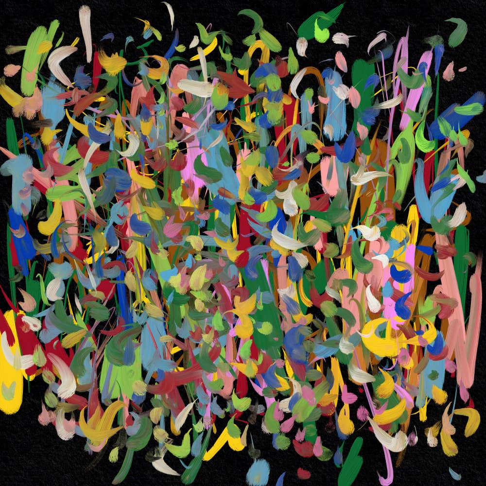 Vibrant Color Explosion by Cesare Bellassai Art — canvas wall art