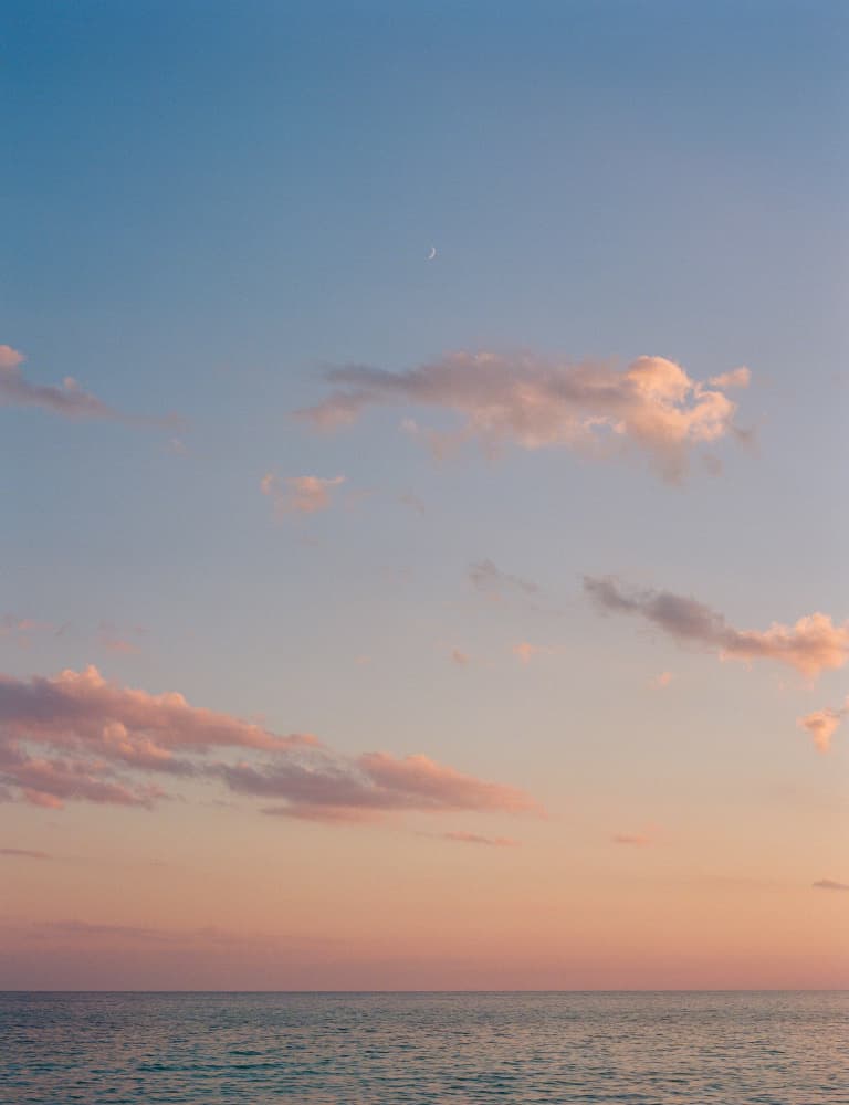 Pastel Ocean Twilight by Bethany Young — canvas wall art
