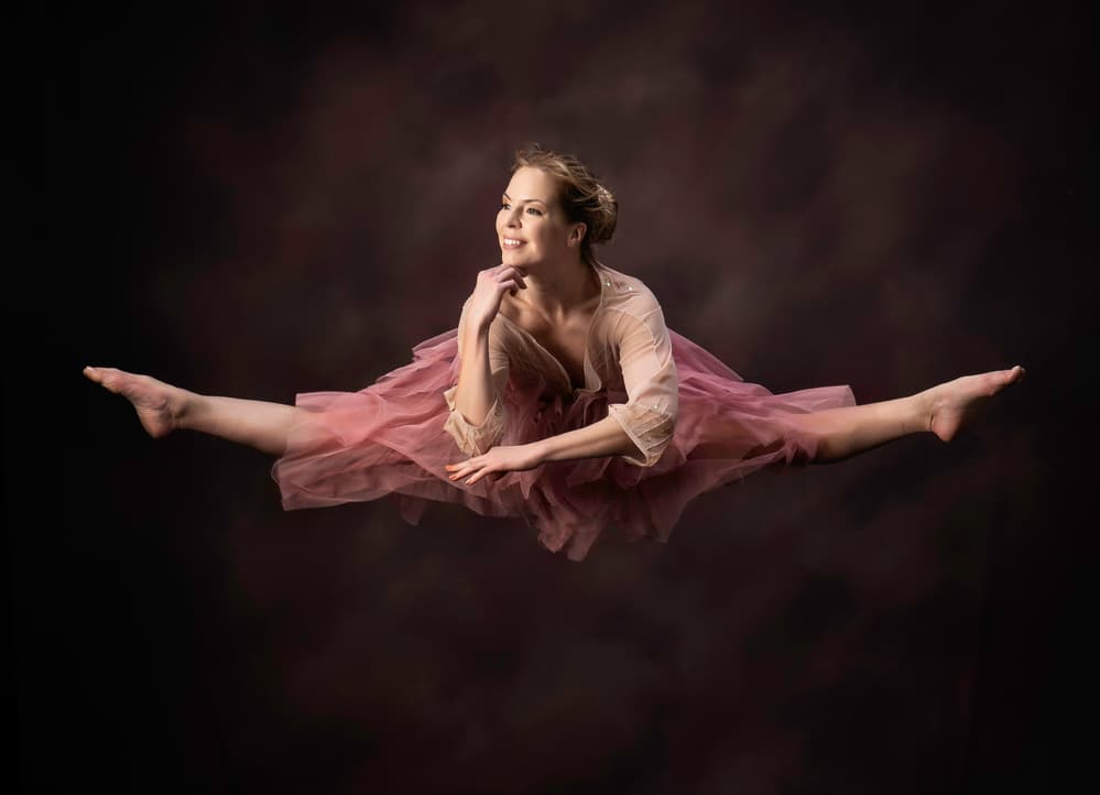 Ethereal Ballet Dancer by Catchlight Studio — canvas wall art