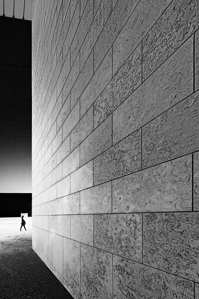Minimalist Urban Journey by Paulo Abrantes — canvas wall art