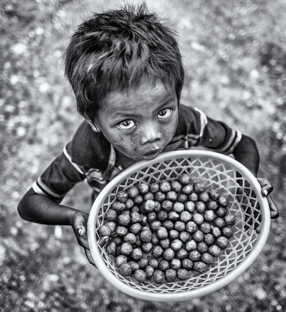 Child's Humble Offering by Marco Tagliarino — canvas wall art