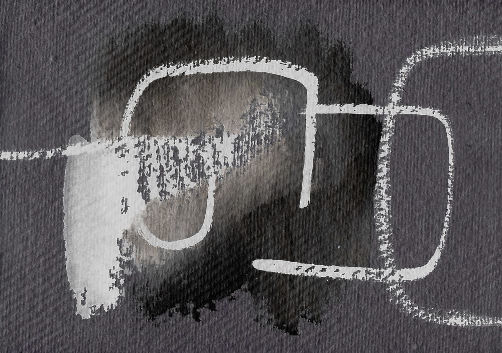 Expressive Abstract Strokes by Santhosh ch — canvas wall art