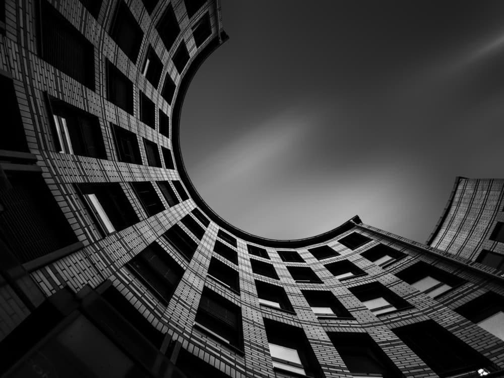 Dramatic Architectural Curve by Adam Dauria ☂ — canvas wall art