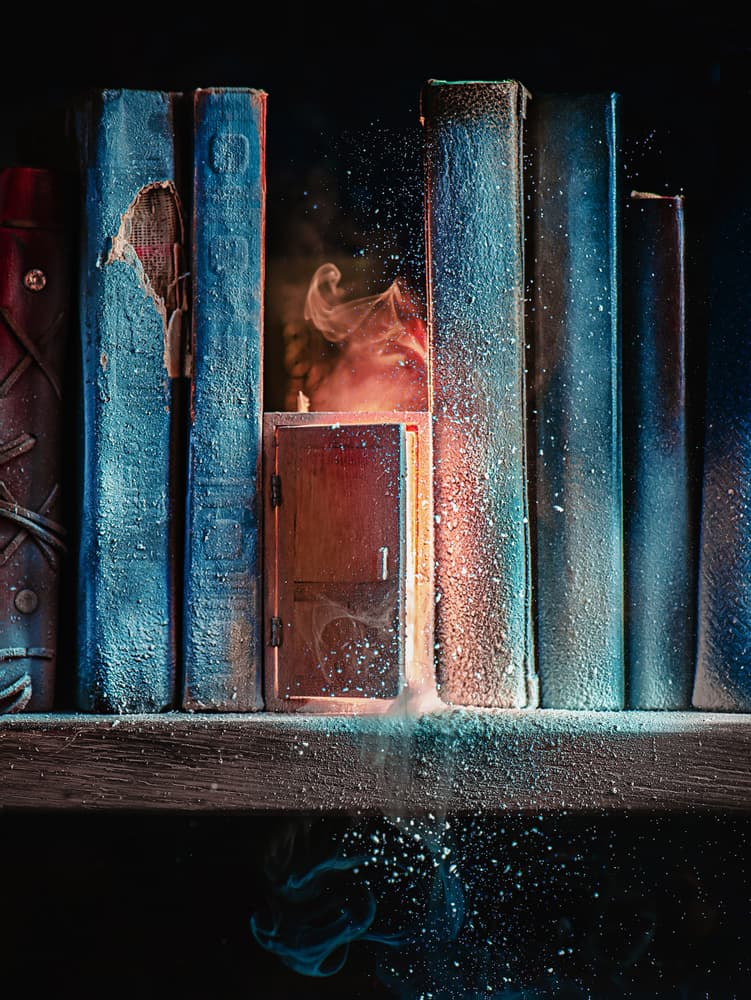 Hidden Magic Door by Dina Belenko — canvas wall art