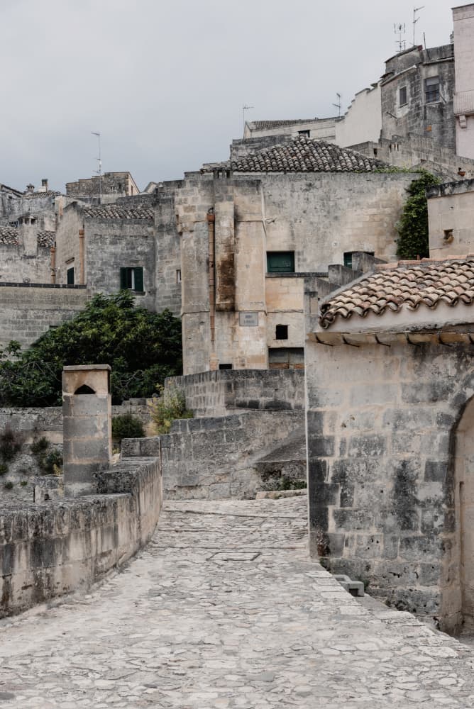 Ancient Stone Village Path by Photolovers — canvas wall art