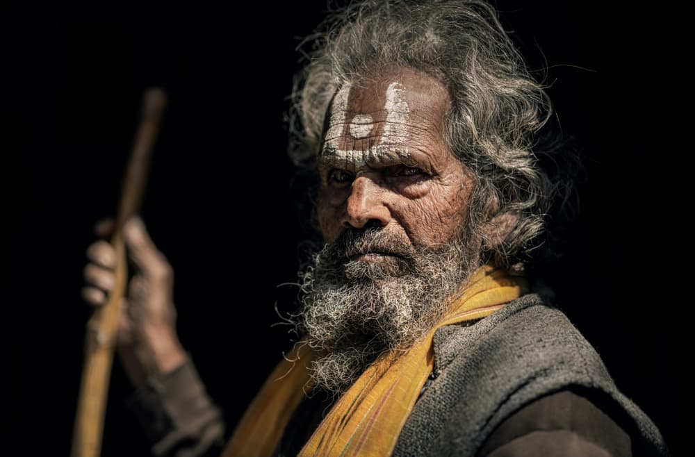 Wise Holy Man by Waldemar Szmidt — canvas wall art