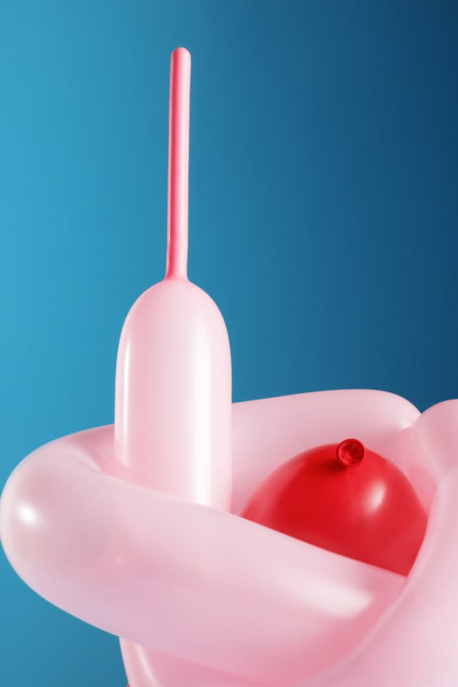Playful Balloon Art by Julia Ramiro — canvas wall art