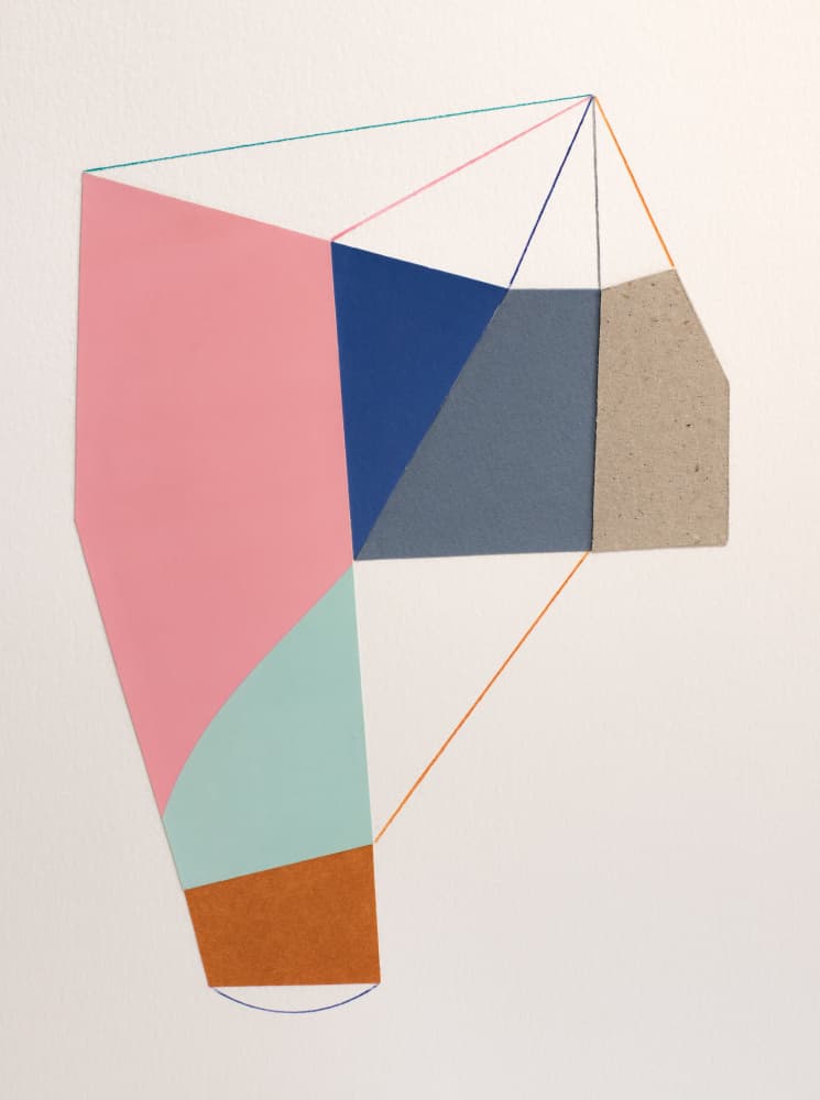 Modern Geometric Shapes by Ildefonso Martín — canvas wall art