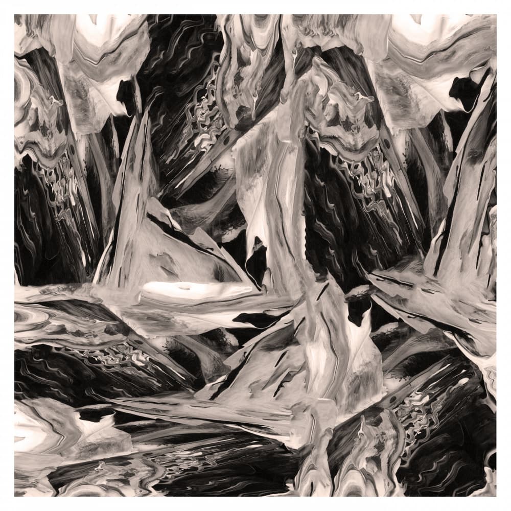 Elegant Fluid Abstraction by cartissi — canvas wall art