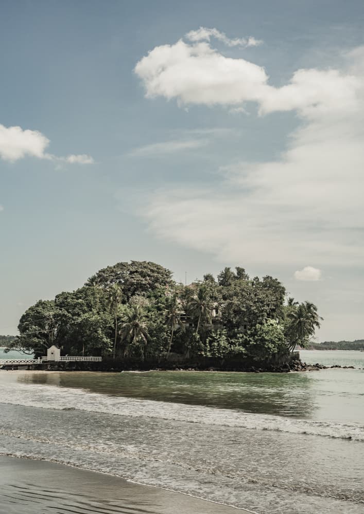 Serene Island landscape by Shot by Clint — canvas wall art