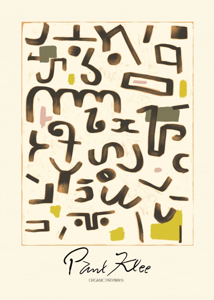 Paulklee(organicpathways) by Treechild — canvas wall art