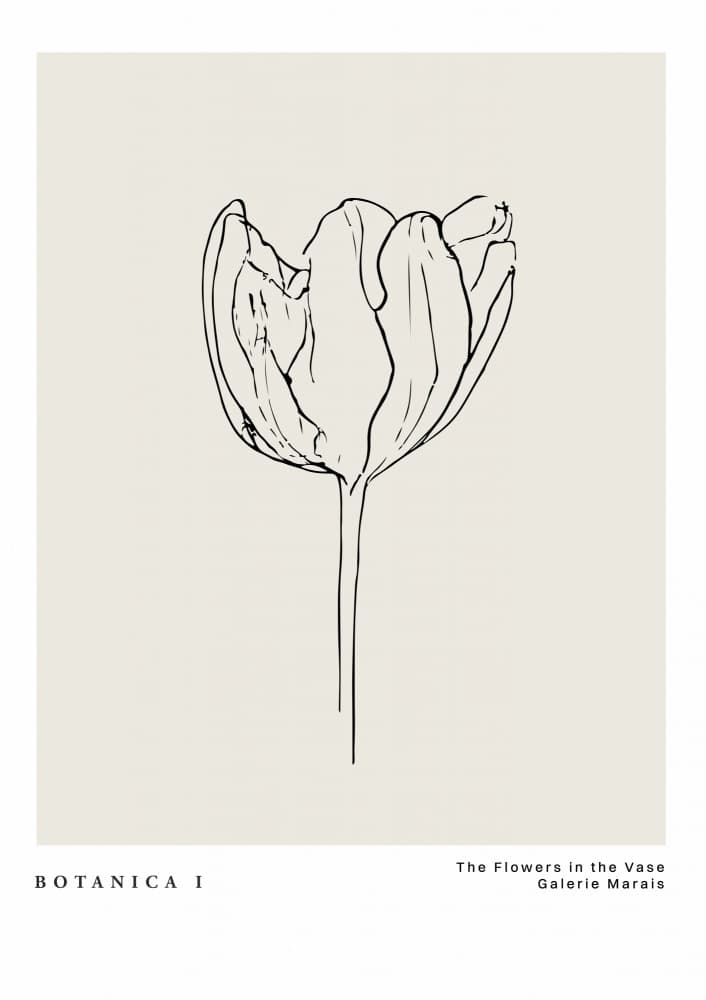 Botanicalineno15 by Treechild — canvas wall art