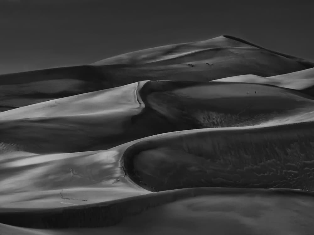 Winding Desert Dunes by Yvette Depaepe — canvas wall art