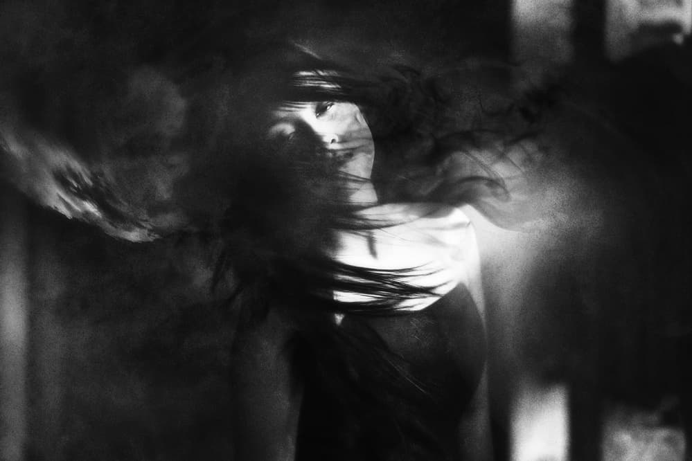 Abstract Motion Portrait by Hari Sulistiawan — canvas wall art