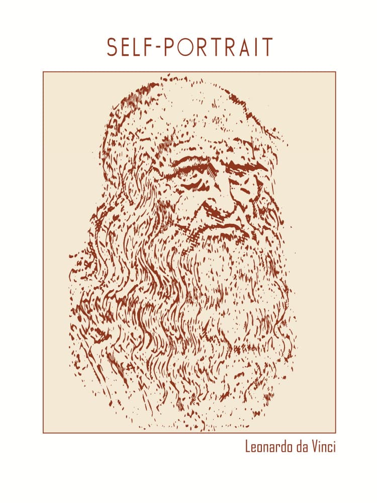 Wise Bearded Man by Doa Project — canvas wall art