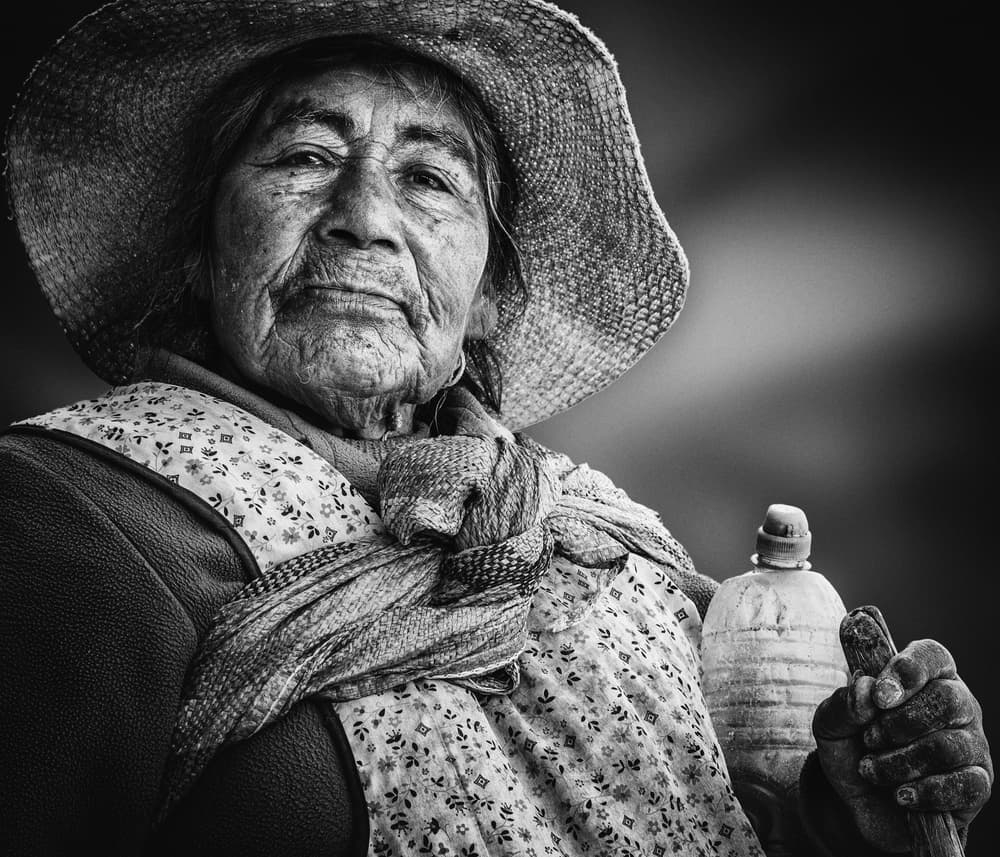 Wise Indigenous Woman by Pavol Stranak — canvas wall art