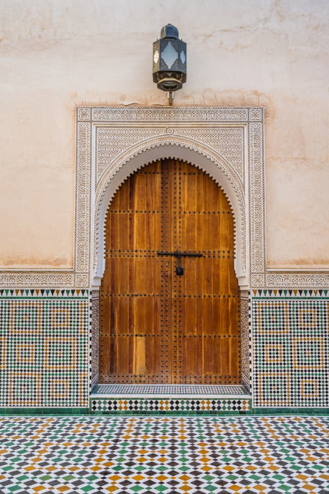 Ornate Moroccan Archway by Photolovers — canvas wall art