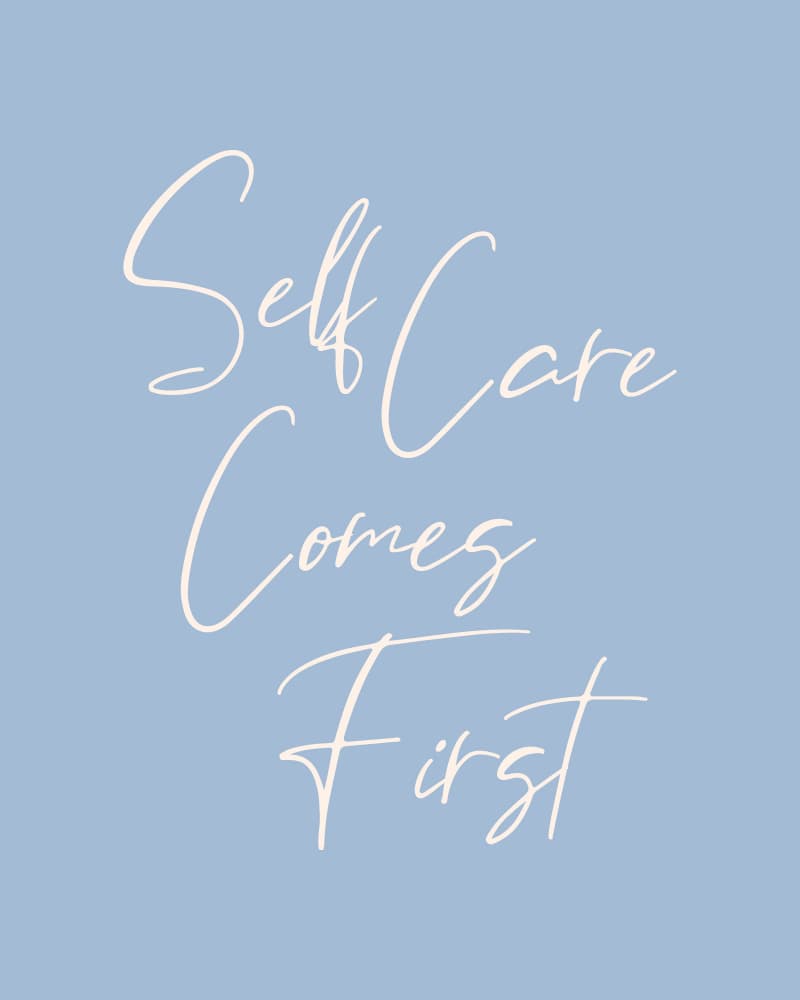 Self Care Comes First by KsanaKalpa — canvas wall art