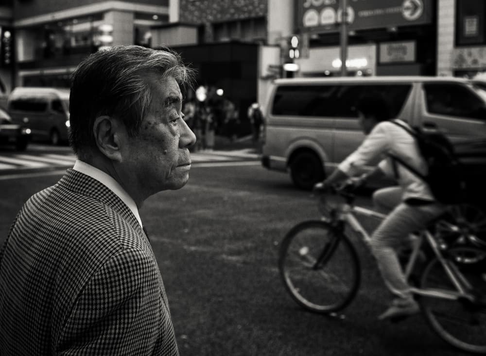 Thoughtful City Man by Kurt Klein — canvas wall art