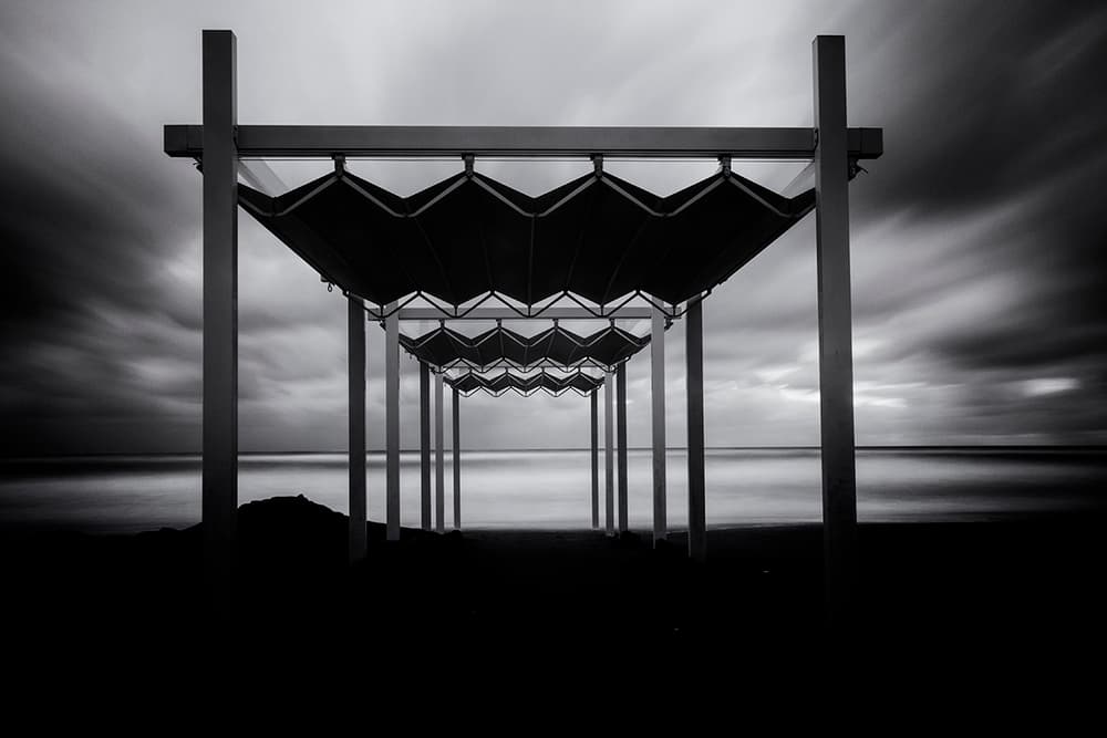 Serene Coastal Geometry by Massimo Della Latta — canvas wall art