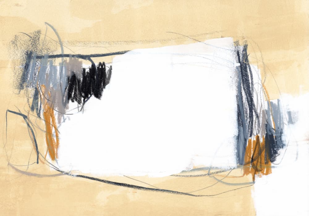 Neutral Abstract Strokes by uplusmestudio — canvas wall art