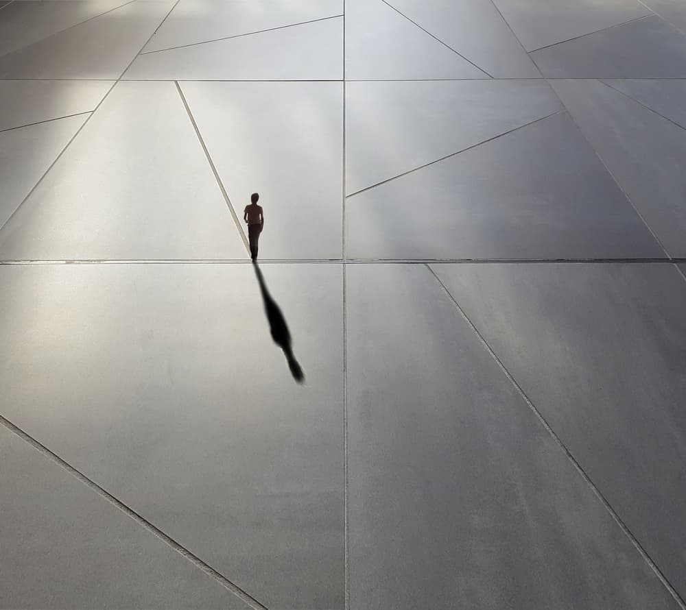 Long Shadow Geometry by Huib Limberg — canvas wall art