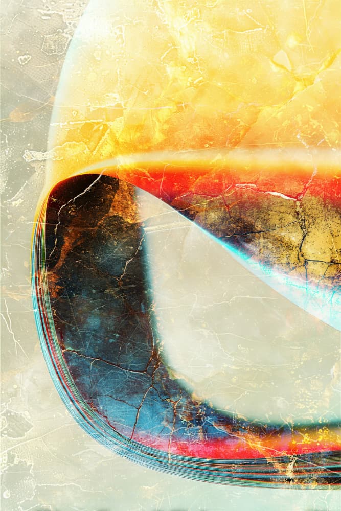 Vibrant Abstract Glow by Rafal Kulik — canvas wall art