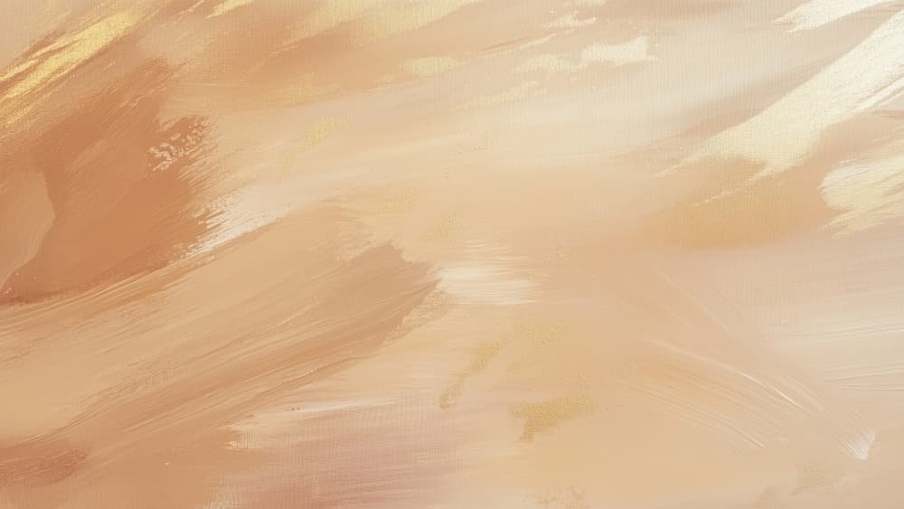 Golden Beige Flow by Marika Barsrsind β canvas wall art