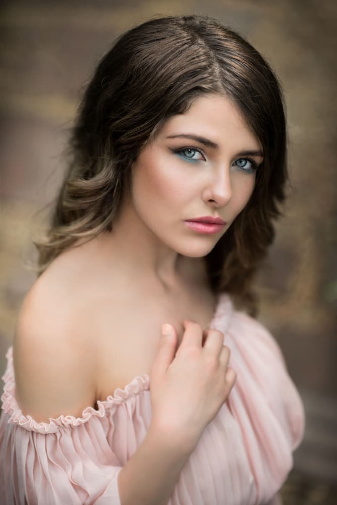 Captivating Woman Portrait by Tanya Markova — canvas wall art