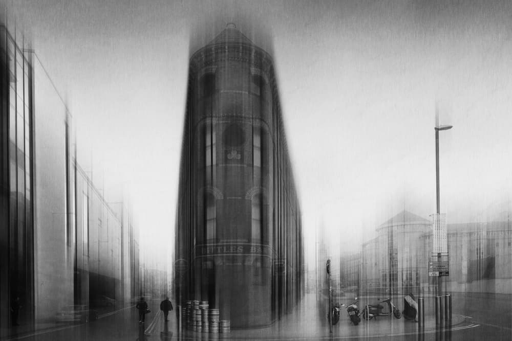 Urban Motion Blur by Roswitha Schleicher-Schwarz — canvas wall art