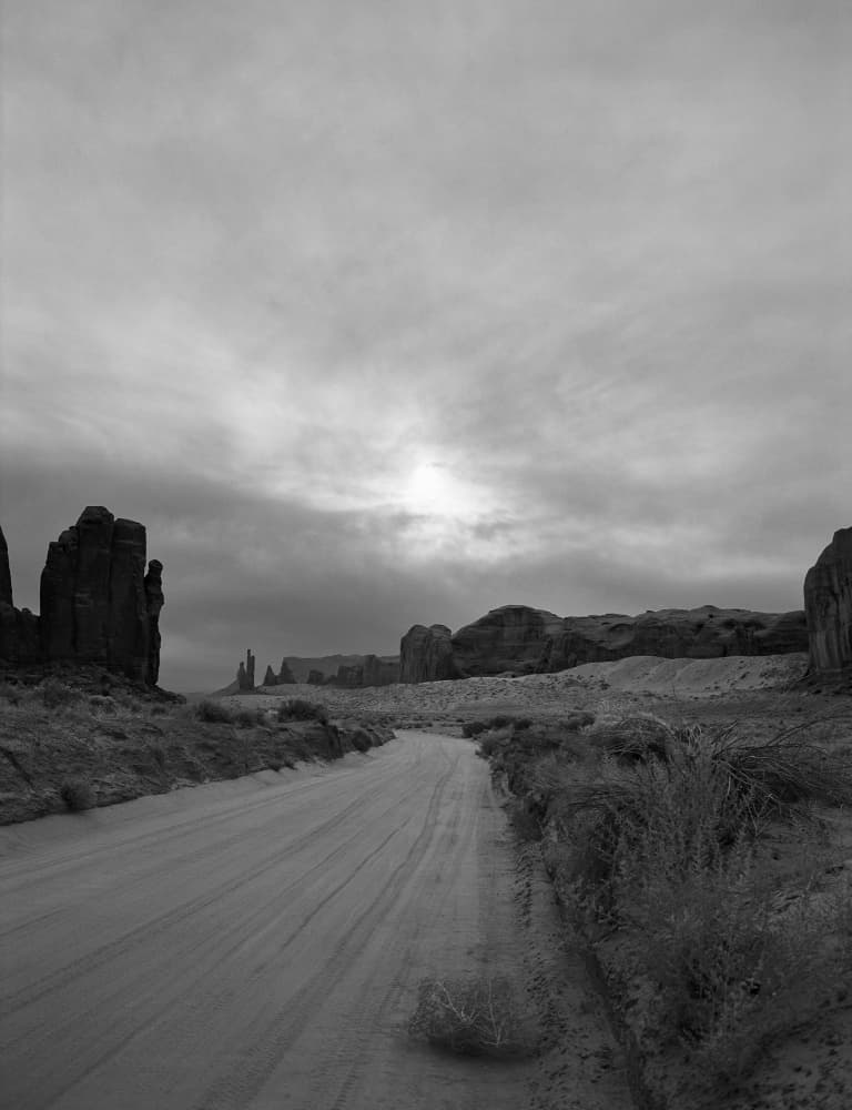 Monument Valley Desert Road by Bethany Young — canvas wall art
