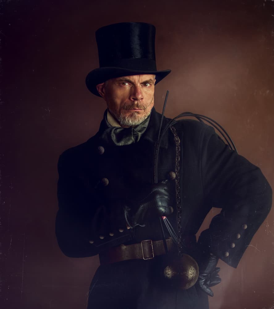 Victorian Gentleman Portrait by Svetlana Melik-Nubarova — canvas wall art