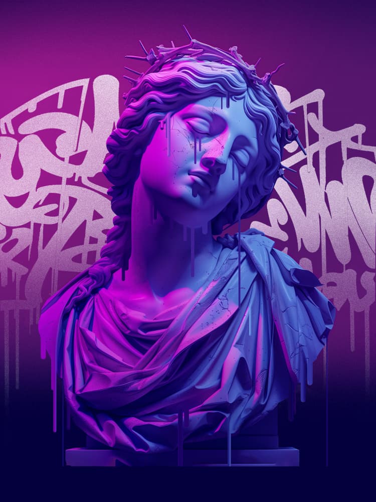 Urban Delirium by Dikhotomy — canvas wall art
