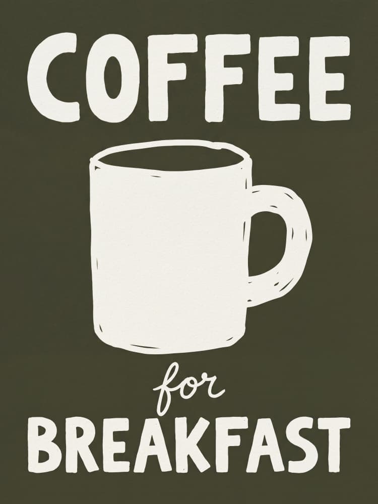 Breakfast Coffee Mug by Andreas Magnusson — canvas wall art