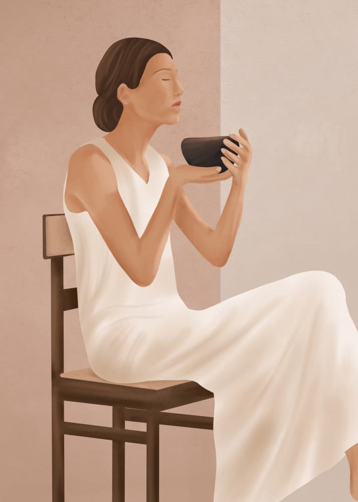 Peaceful Contemplation by City Art — canvas wall art