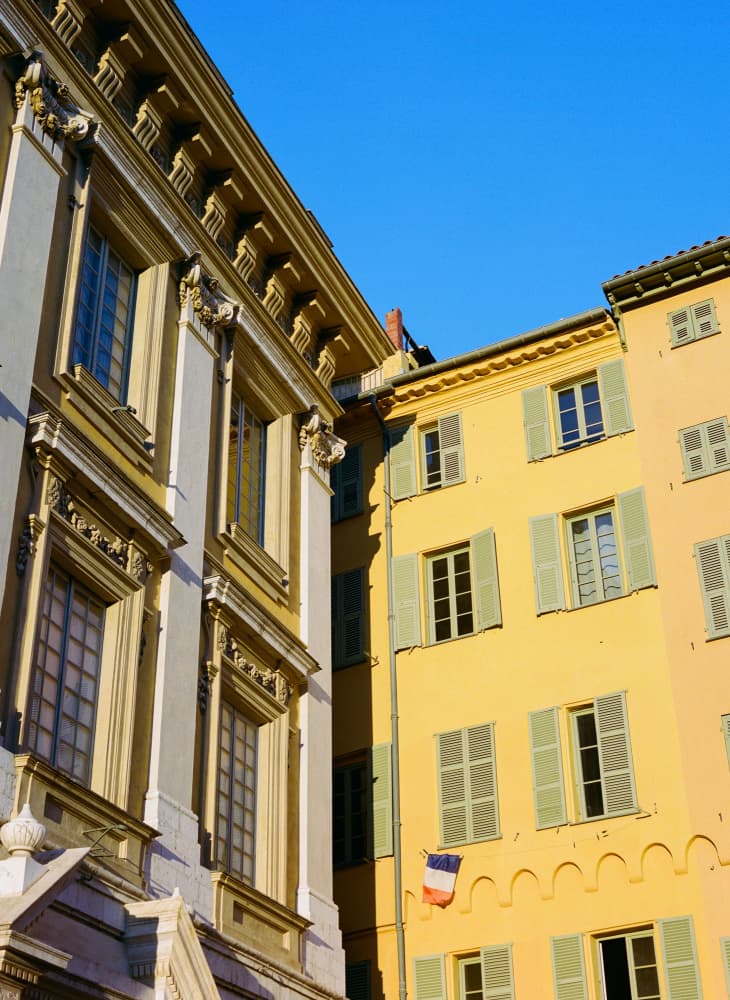French City Facades by Bethany Young — canvas wall art