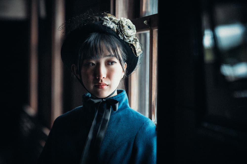 Thoughtful Woman By Window by Nobu Ishijima — canvas wall art