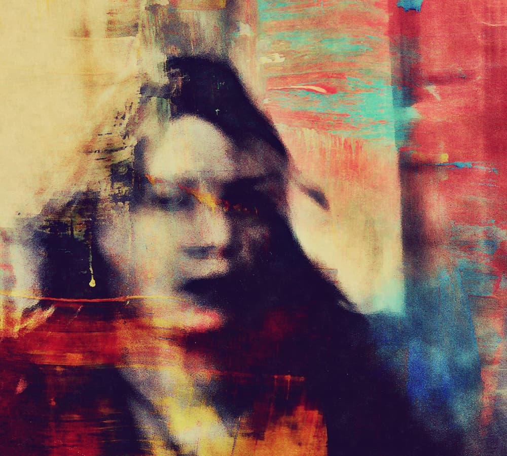 Emotional Abstract Woman by Dalibor Davidovic — canvas wall art