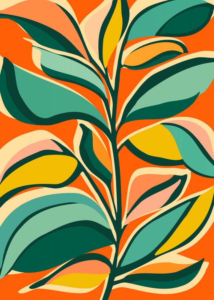 Celebration 2 Abstract Series.png by Kristian Gallagher — canvas wall art