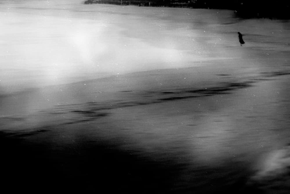 Dark Water Solitude by Milena Seita — canvas wall art