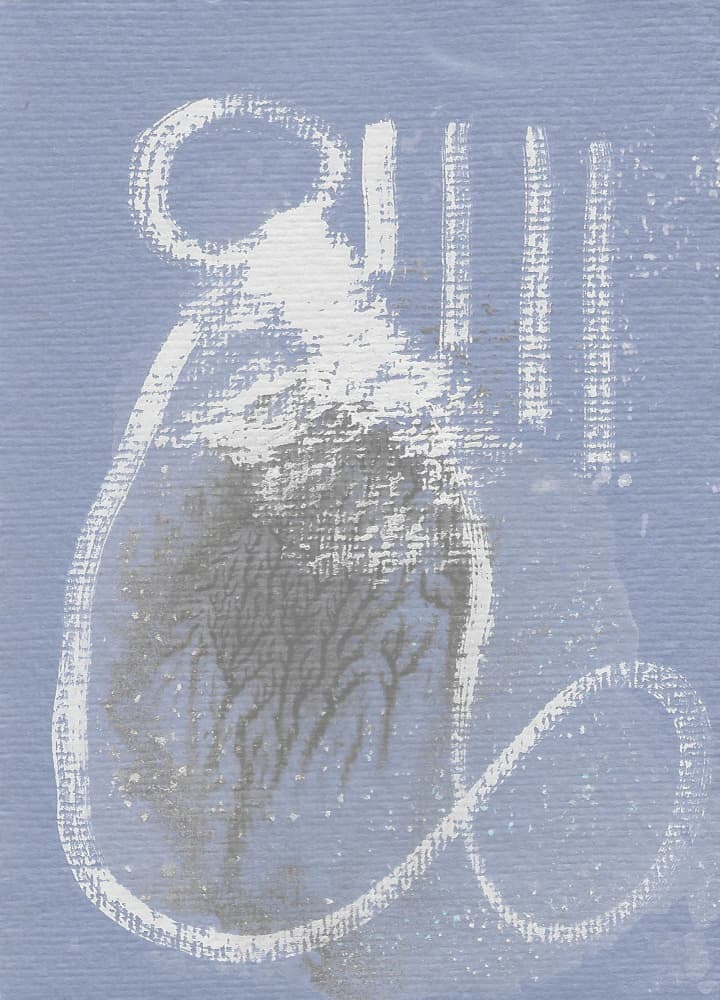 Fluid Blue Abstract Lines by Santhosh ch — canvas wall art