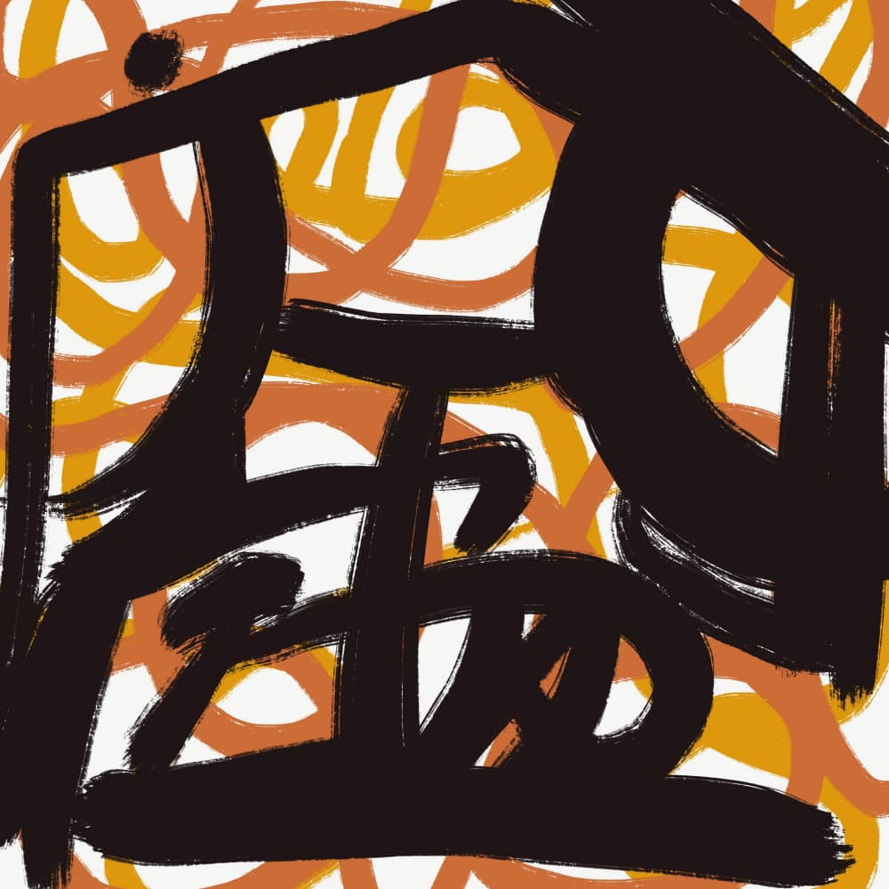 Bold Abstract Strokes by Little Dean — canvas wall art