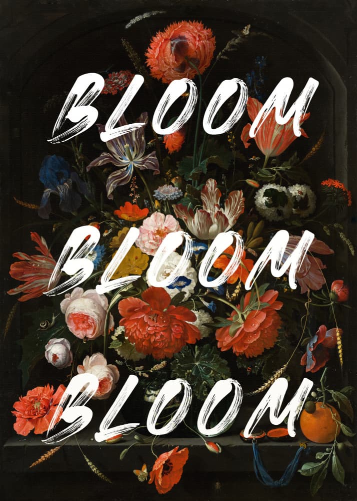 Opulent Dutch Floral Bloom by The Art Concept — canvas wall art