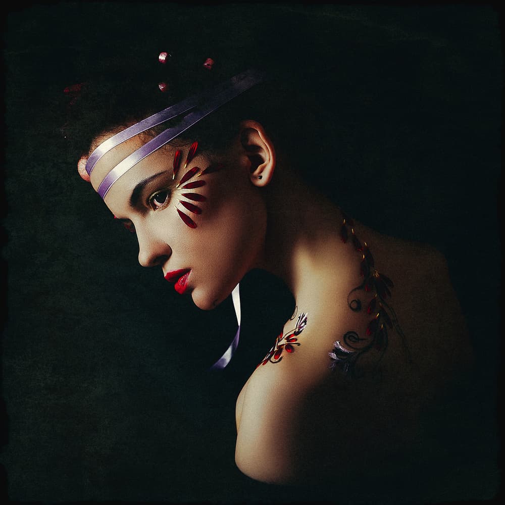 Elegant Artistic Profile by Ruslan Bolgov — canvas wall art