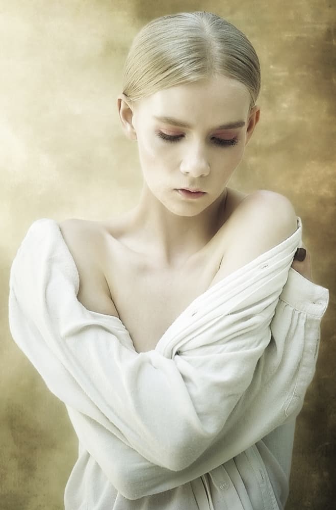 Soft Golden Contemplation by kenp — canvas wall art