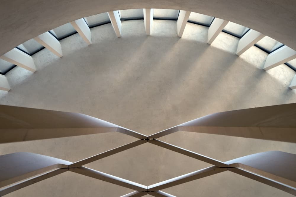 Modern Geometric Light by Linda Wride — canvas wall art