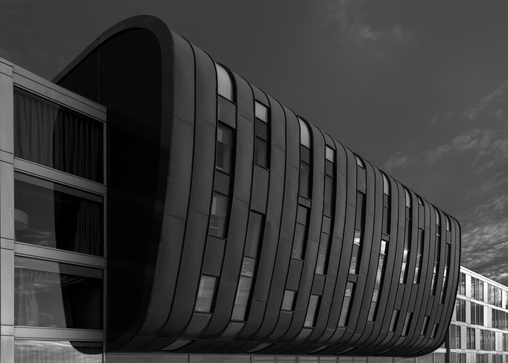 Dynamic Building Facade by Theo Luycx — canvas wall art