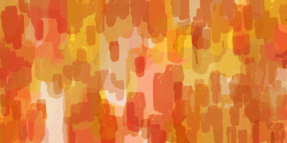Abstract Autumn Hues by Dina Dankers — canvas wall art