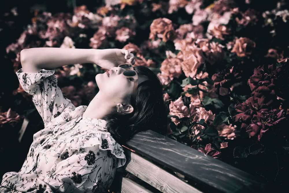 Dreaming in Roses by 7 Flavor C/P — canvas wall art