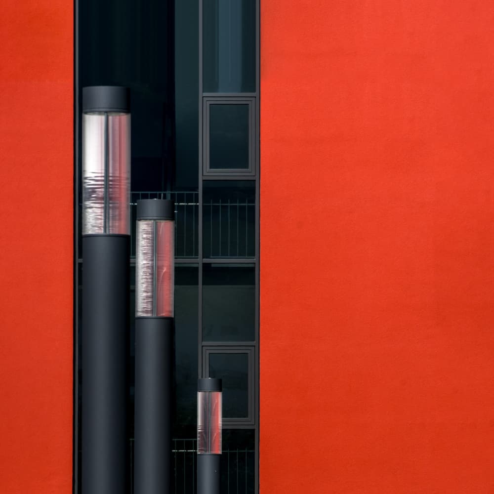 Vibrant Architectural Contrast by Stephan Rückert — canvas wall art